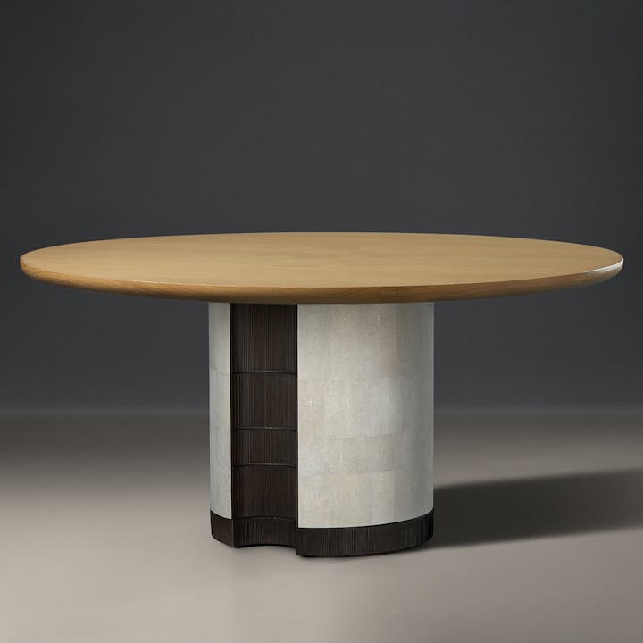 de sousa hughes alexander lamont corteza dining table natural speckle