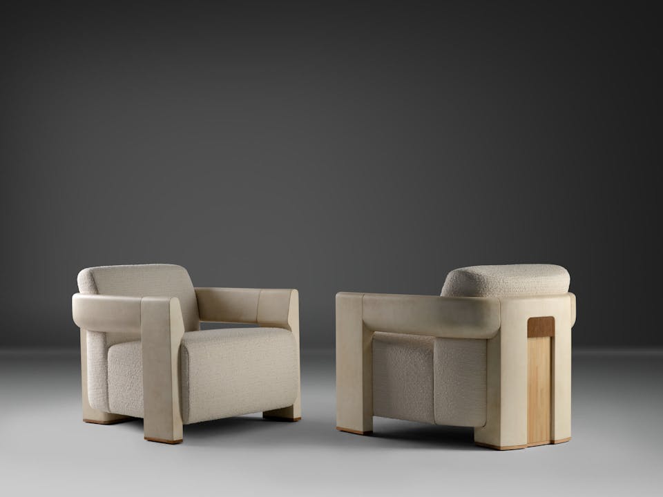 de sousa hughes alexander lamont Dais Lounge Chair pair