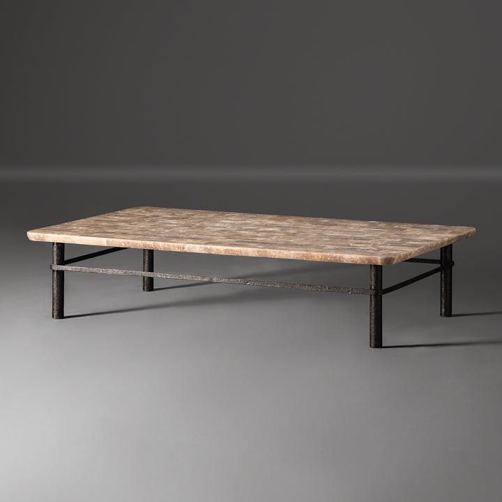 de sousa hughes alexander lamont damascus coffee table natural distress