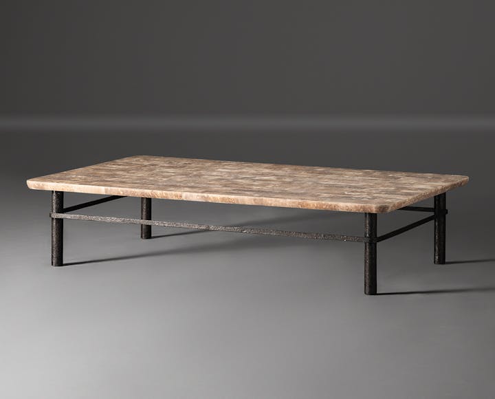 de sousa hughes alexander lamont damascus coffee table natural distress