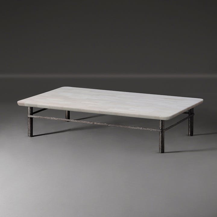 de sousa hughes alexander lamont damascus coffee table natural speckle
