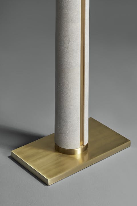 de sousa hughes alexander lamont Demi Monde Floor Lamp Natural Speckle Shagreen 05