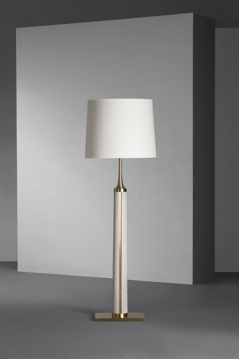 de sousa hughes alexander lamont Demi Monde Floor Lamp Natural Speckle Shagreen 01