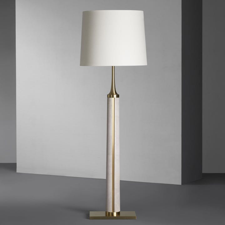 de sousa hughes alexander lamont Demi Monde Floor Lamp Natural Speckle Shagreen 01