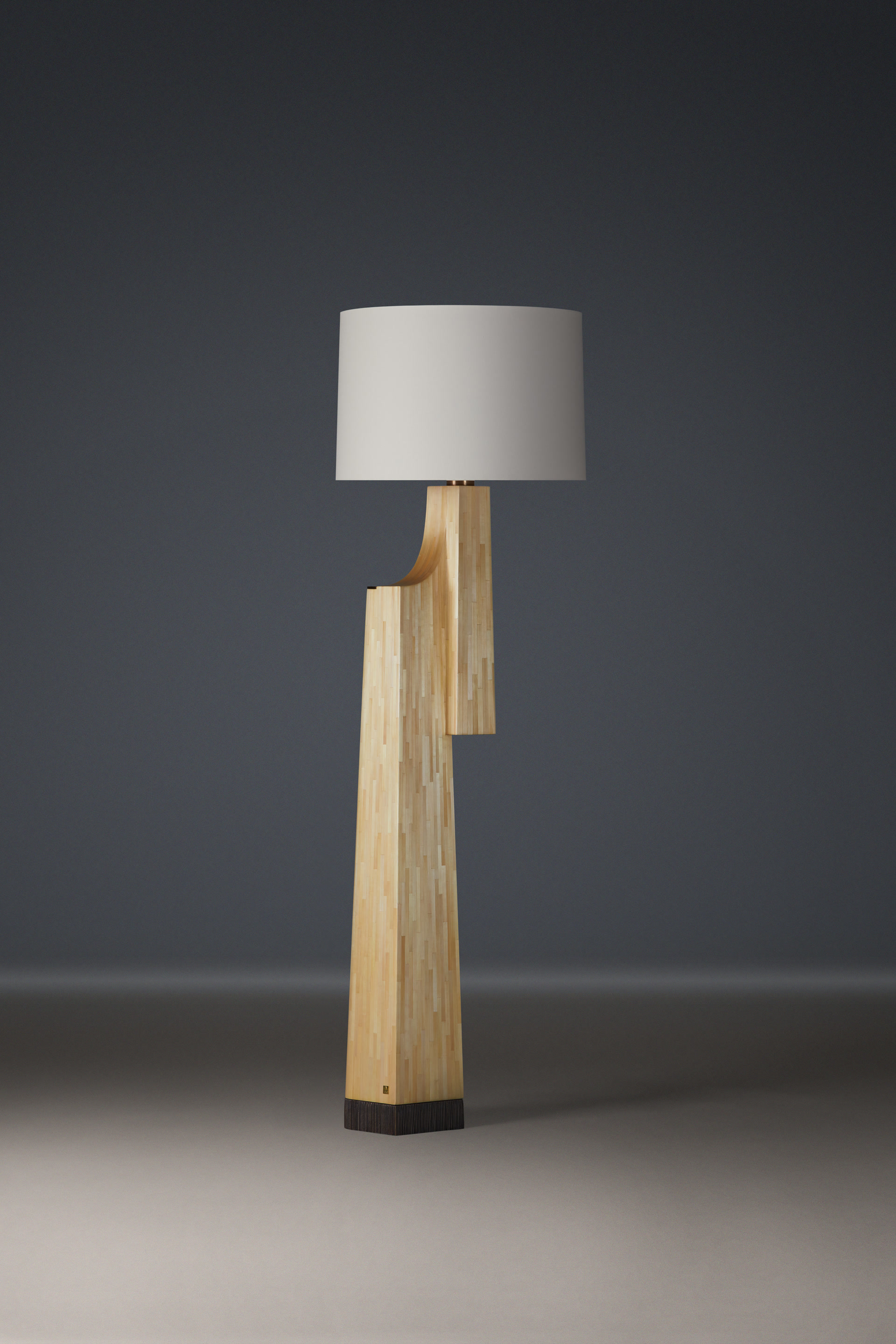 de sousa hughes alexander lamont Drift Floor Lamp Beechwood detail