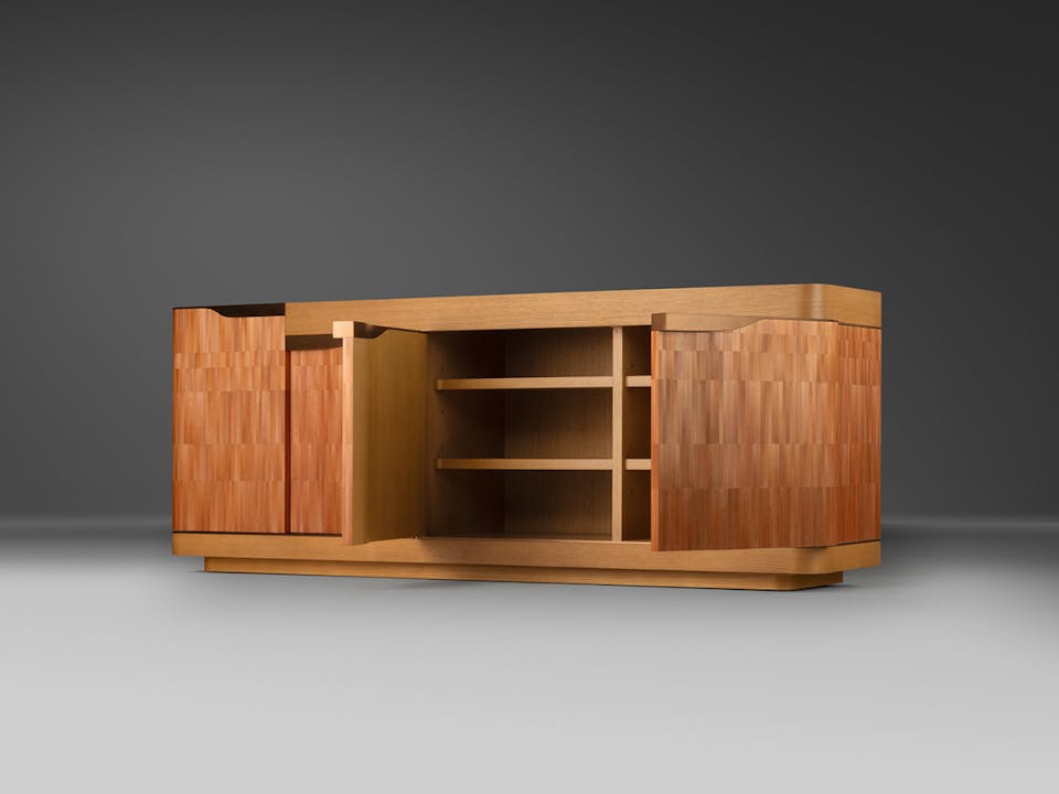 de sousa hughes alexander lamont estribor drinks cabinet 4 door golden brown open 2