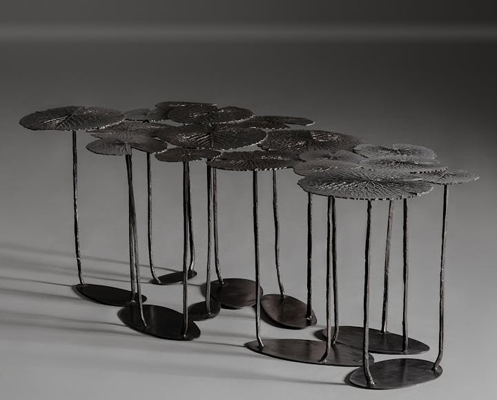 de sousa hughes alexander lamont fillo long table bronze