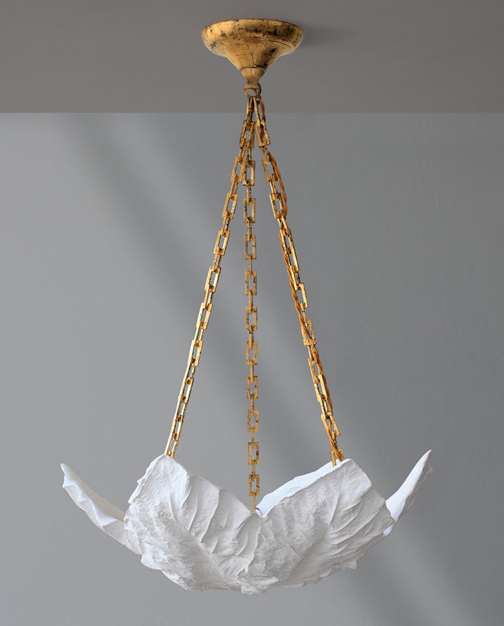 de sousa hughes alexander lamont folly gesso ceiling light antique gold brass