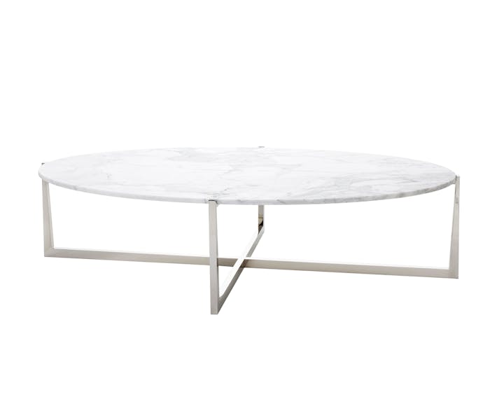 de sousa hughes powell bonnell beat oval coffee table