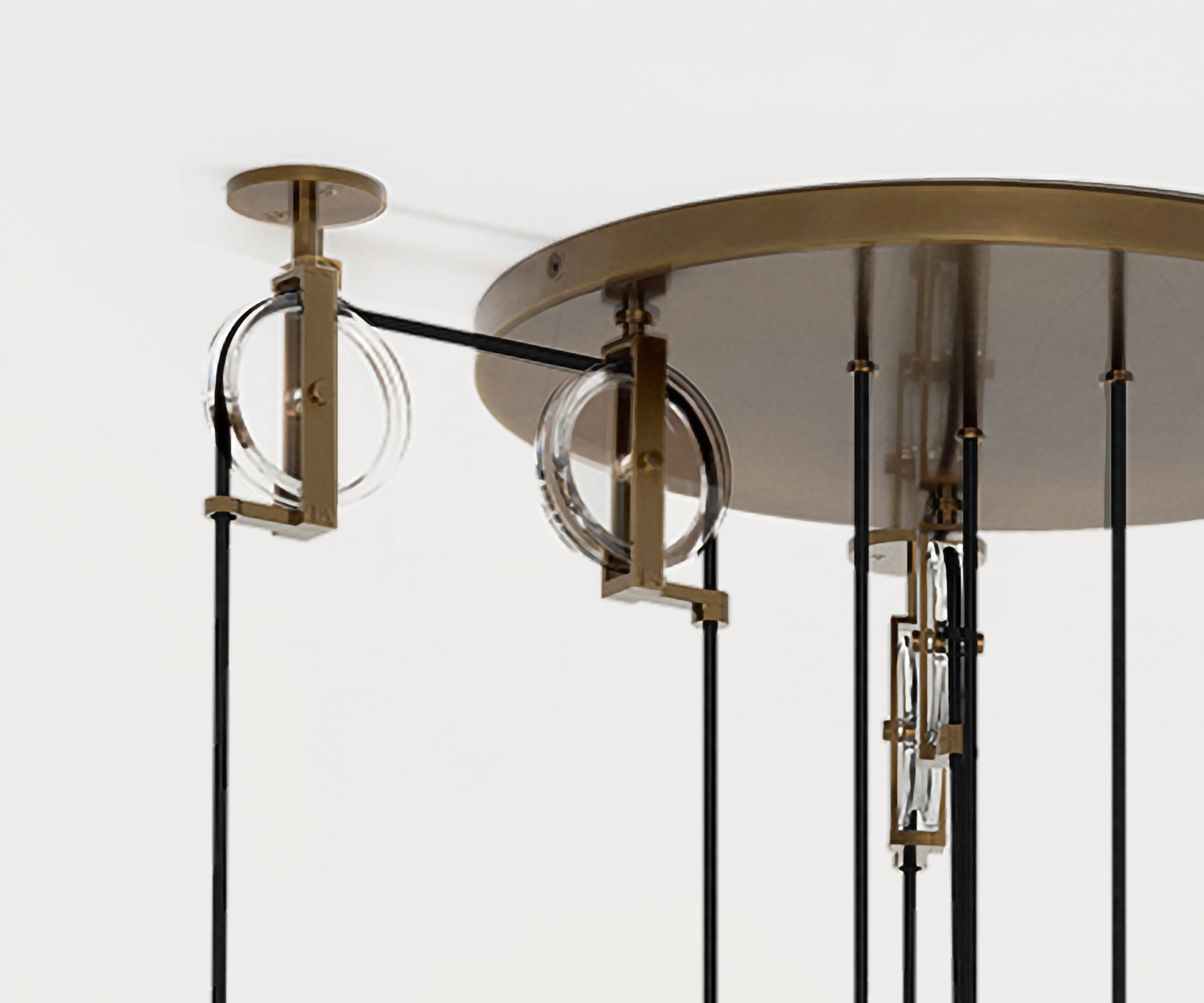 de sousa hughes alison berger counterweight chandelier mount detail