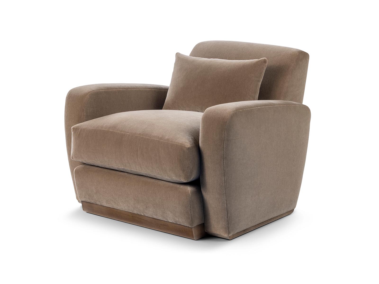 de sousa hughes bright chair pappas lounge chair side angle