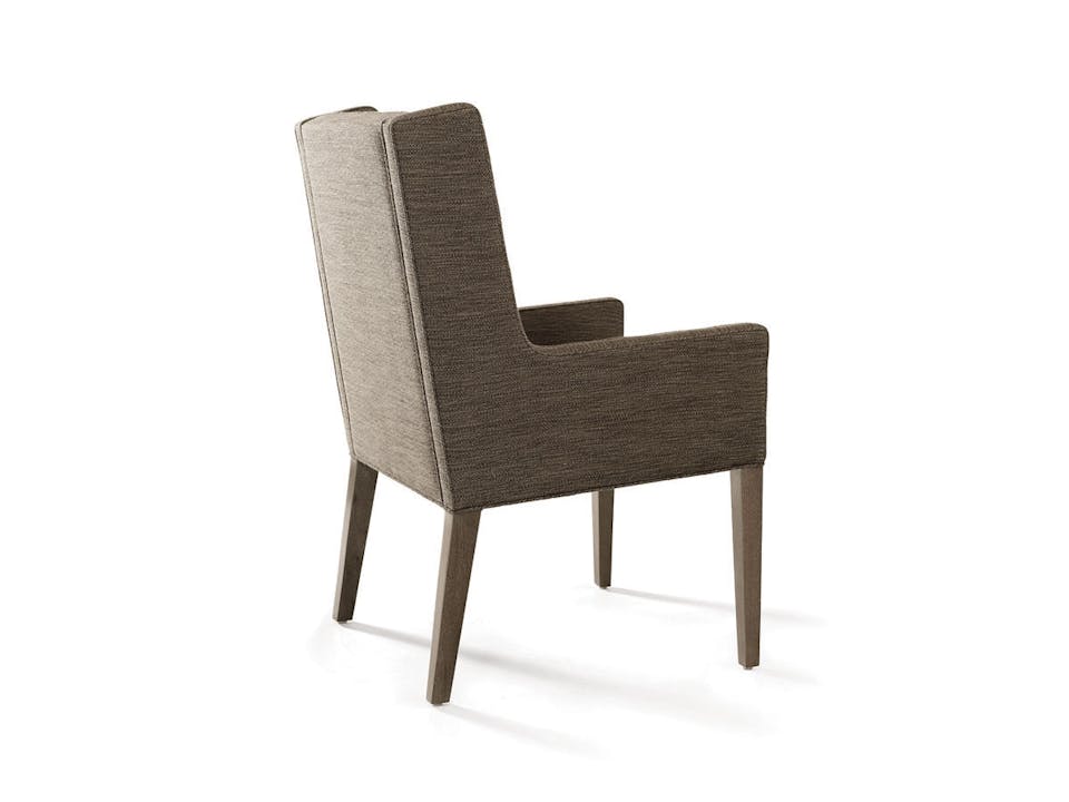 de sousa hughes bright chair Van Arm Chair With High Back back angle