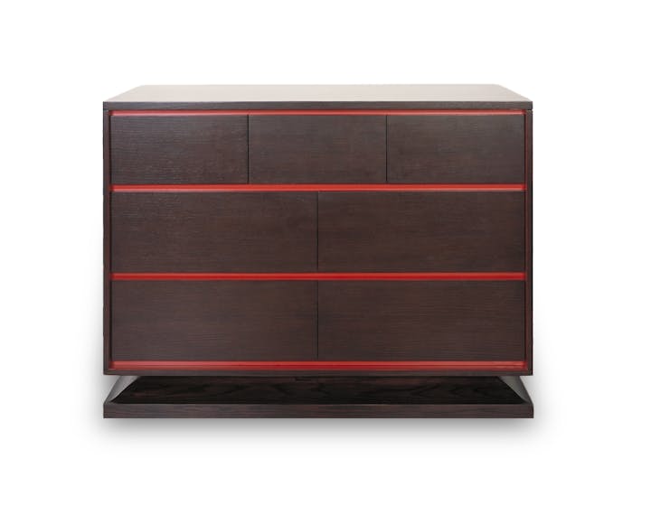 de sousa hughes jiun ho Carmelo Dresser Red