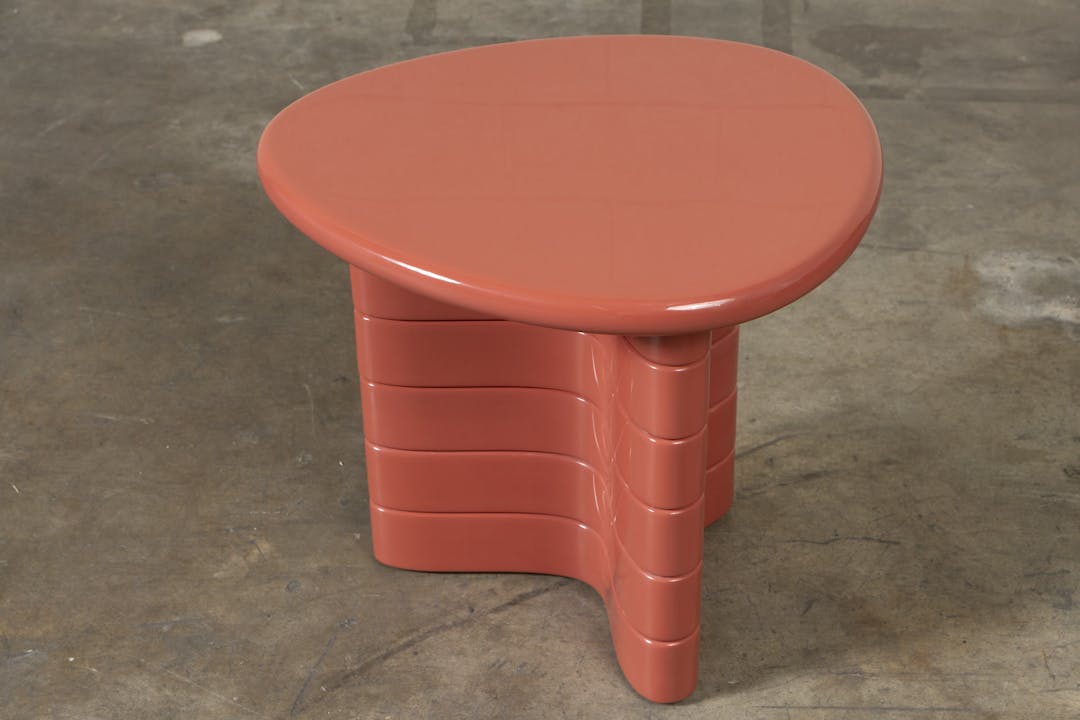 de sousa hughes jiun ho Isla side table coral
