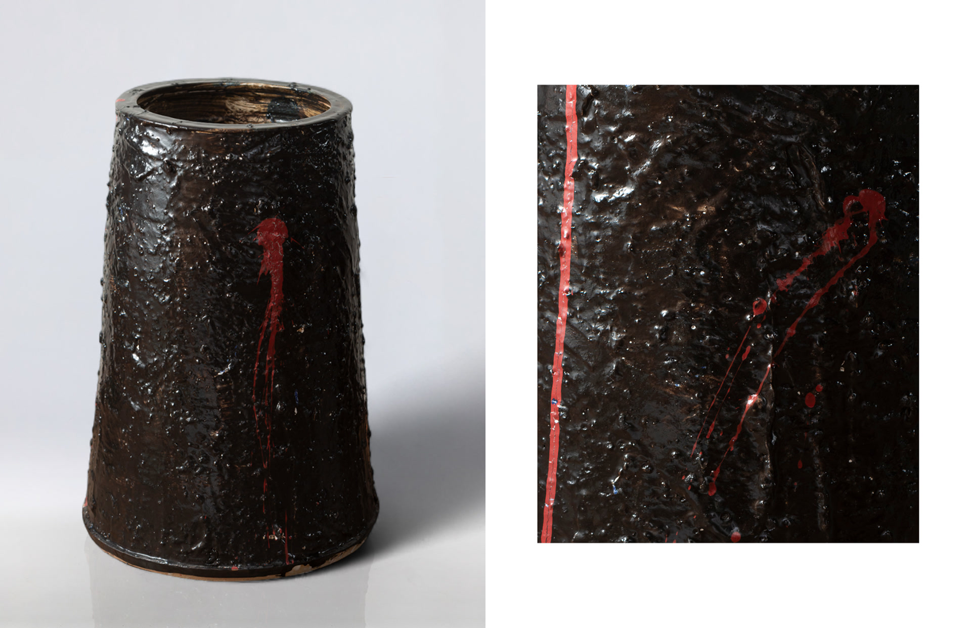 de sousa hughes jiun ho Raku Table and Base detail 2