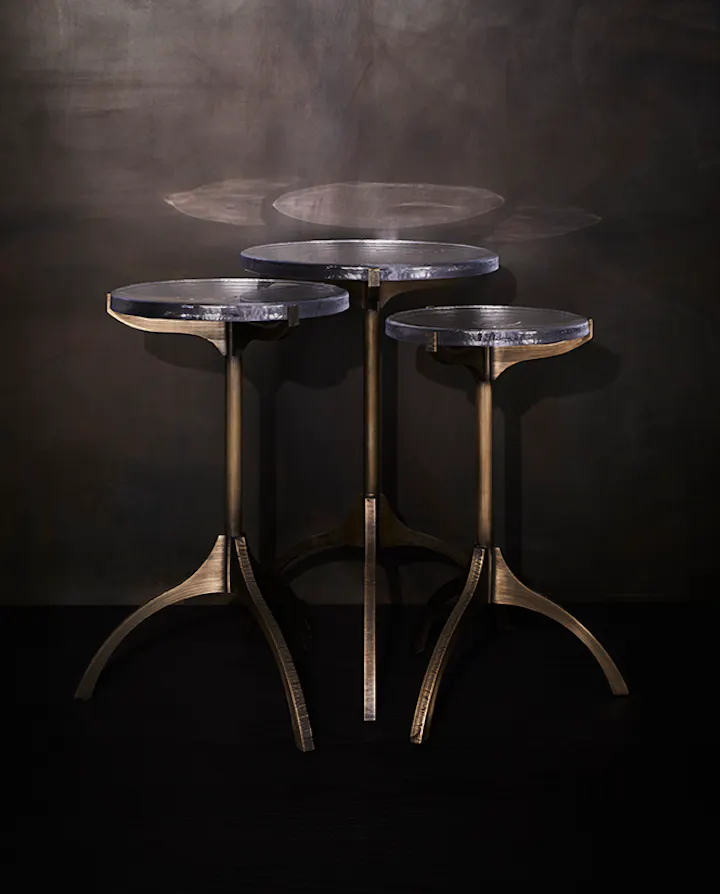 de sousa hughes john pomp droplet side table