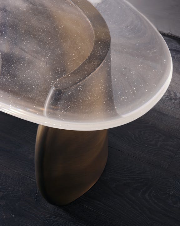 de sousa hughes john pomp tidal cocktail table detail