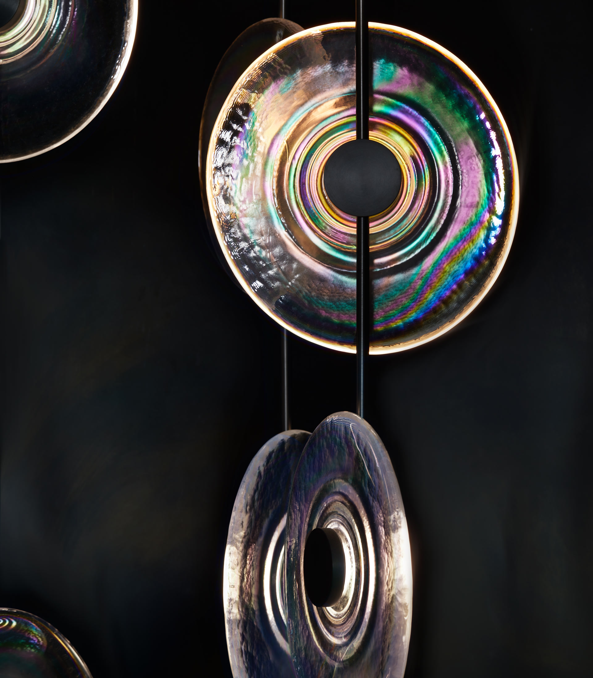 de sousa hughes john pomp radiant cascading pendants detail 1