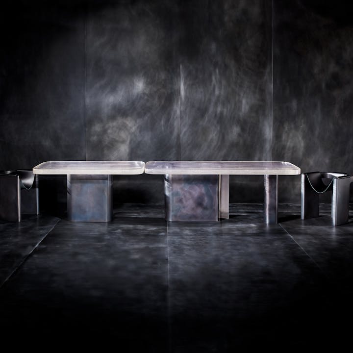 de sousa hughes john pomp riff dining table