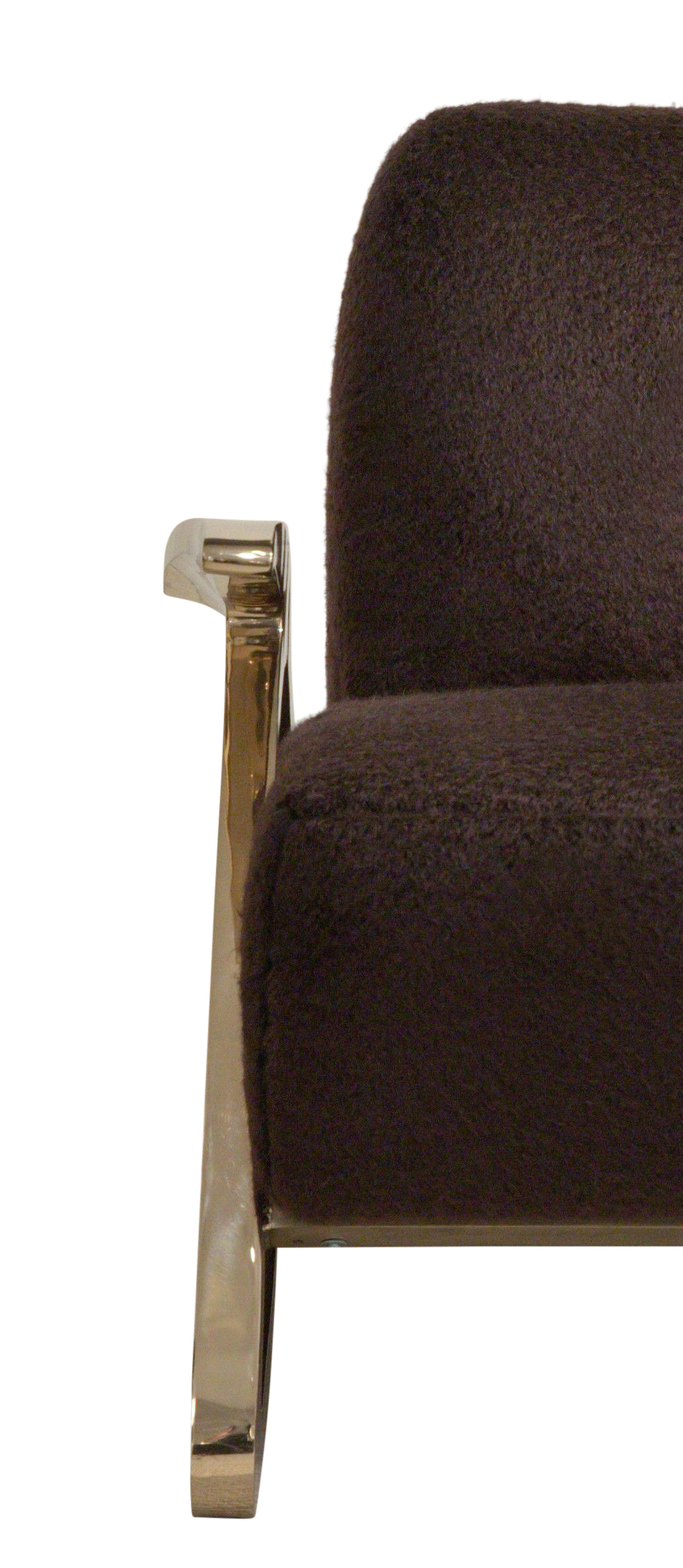 de sousa hughes kimberly denman cerus bronze armchair front detail 2
