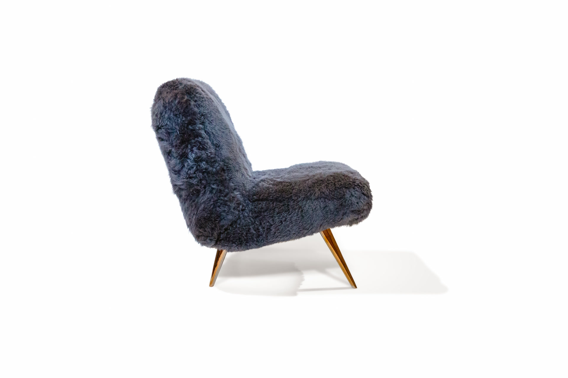 de sousa hughes kimberly denman clio bronze slipper chair side