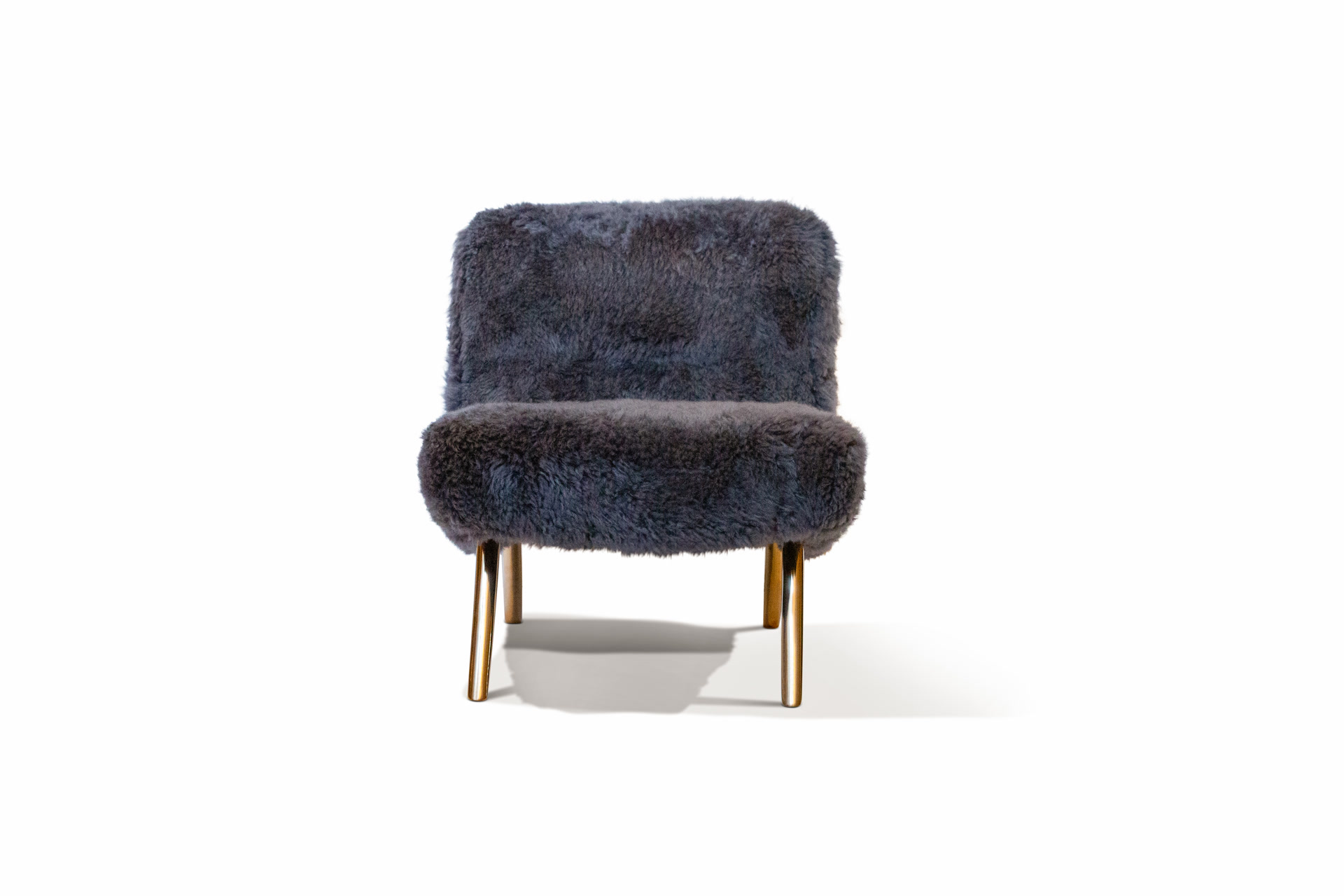 de sousa hughes kimberly denman clio bronze slipper chair front