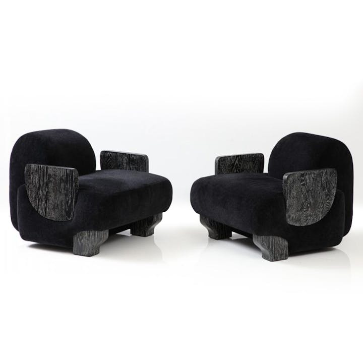 de sousa hughes kimberly denman gratitude arm chair noir