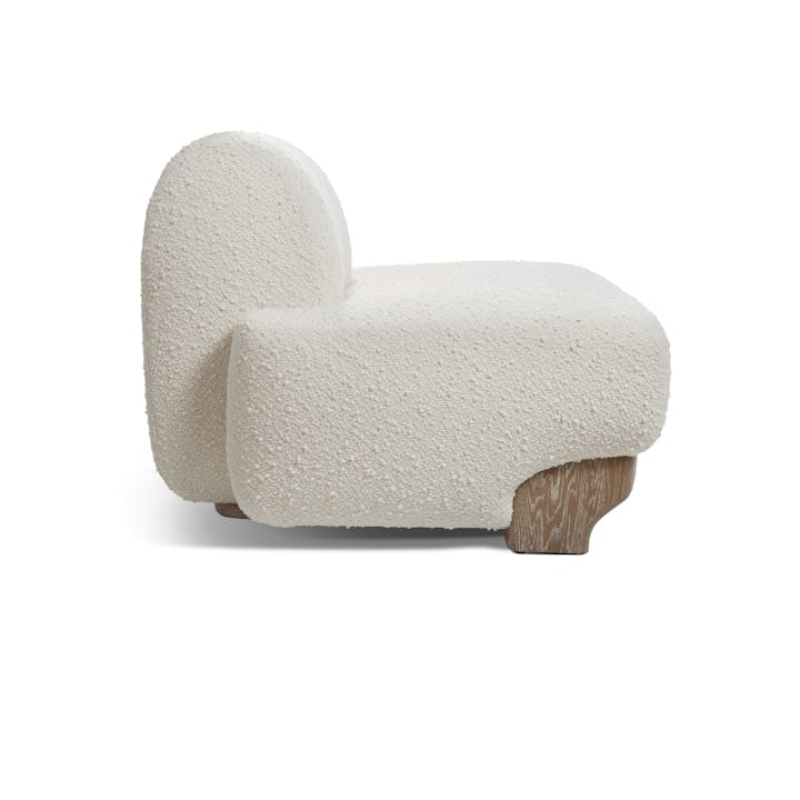 de sousa hughes kimberly denman gratitude armless lounge chair side