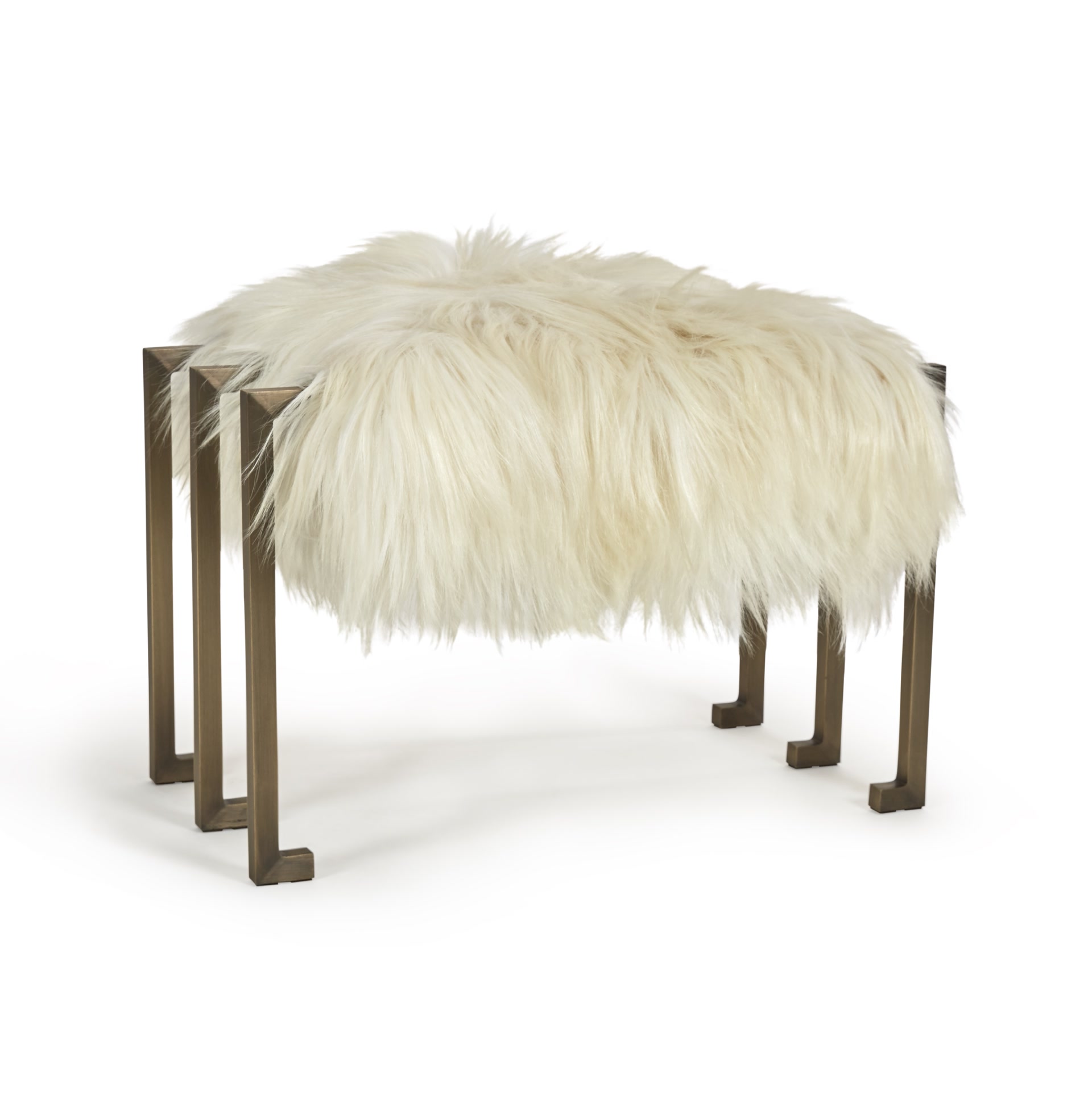 de sousa hughes kimberly denman poseidon solid brass stool long hair angle