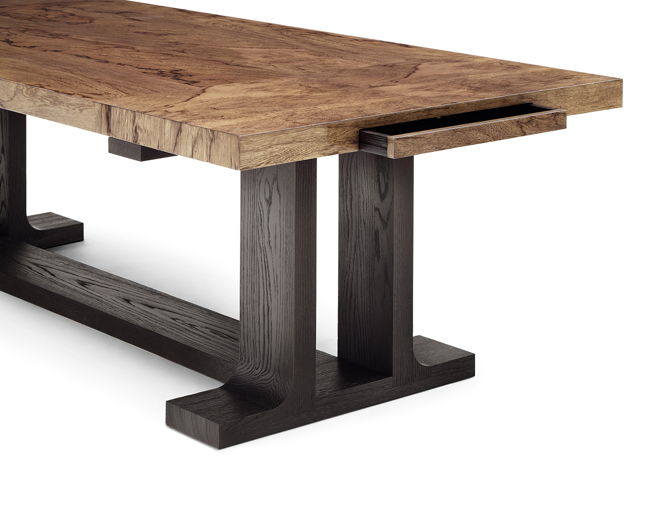 de sousa hughes liaigre CORVETTE table desk detail