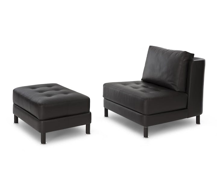 de sousa hughes liaigre Habano lounge chair with ottoman