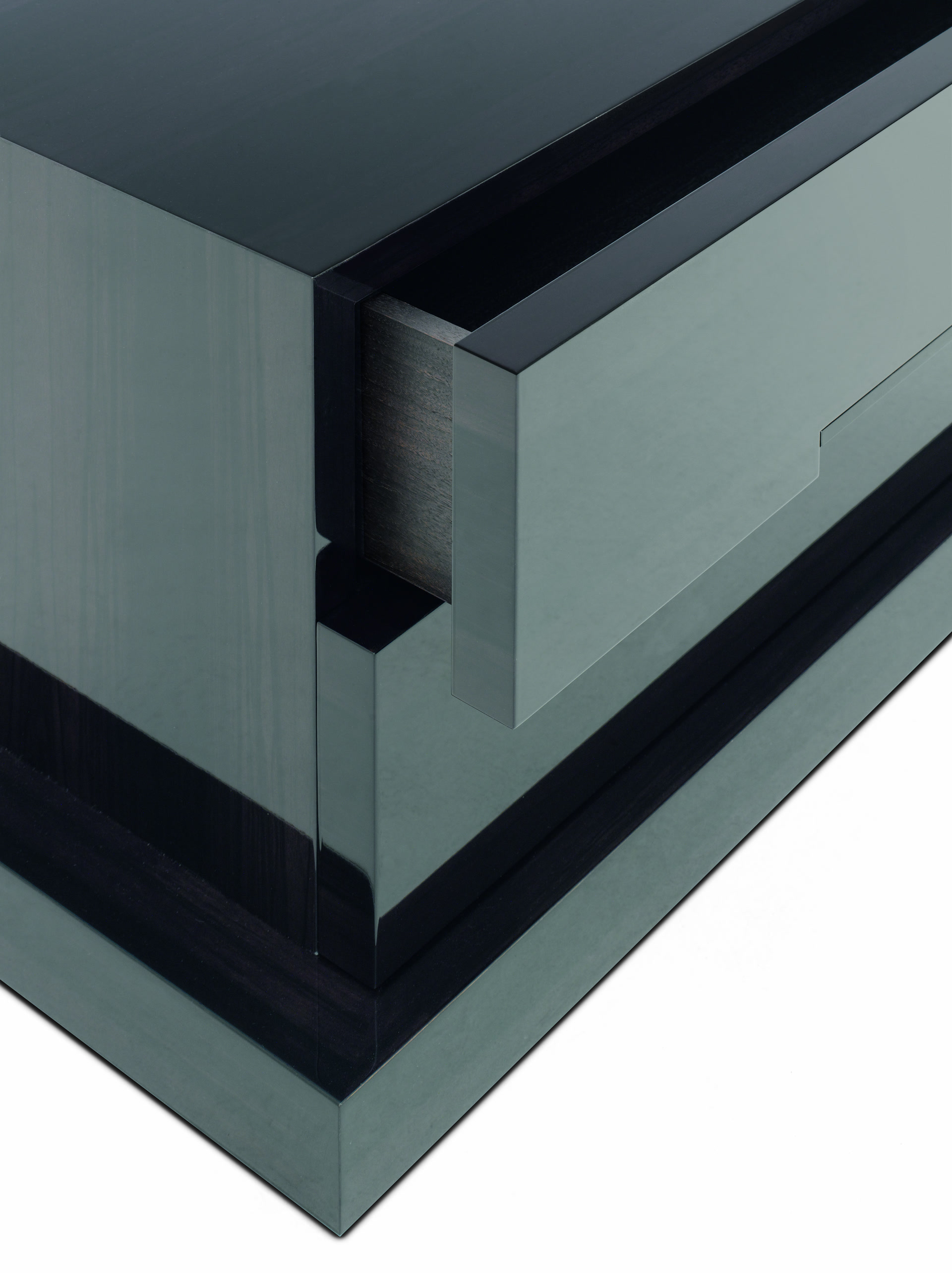 de sousa hughes liaigre Ile du vent bedside table drawer detail