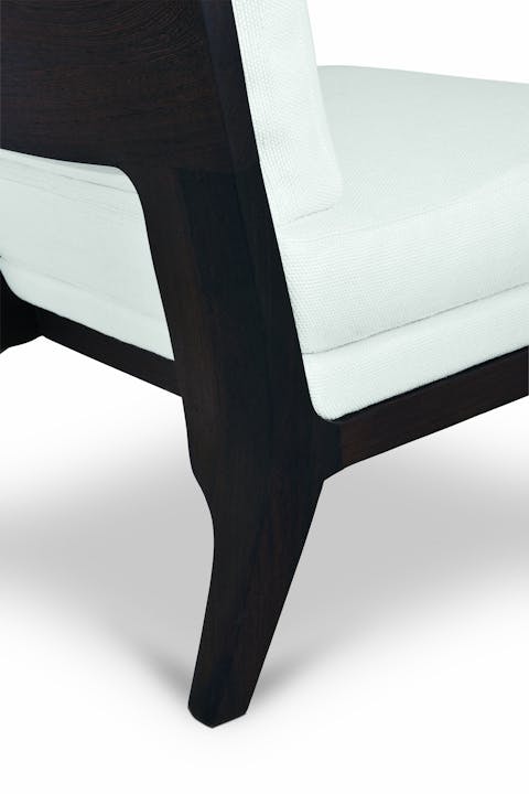de sousa hughes liaigre Musc lounge chair detail