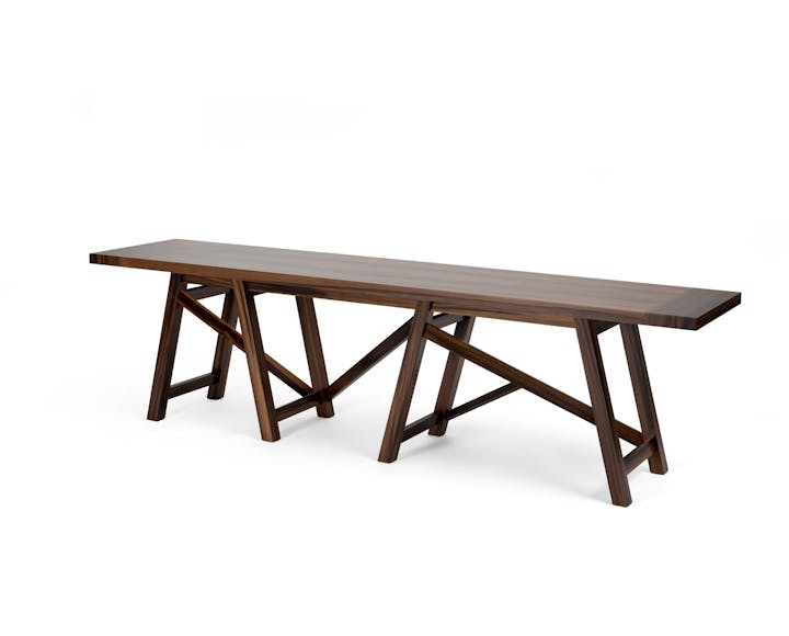 de sousa hughes liaigre UBUD BENCH angle