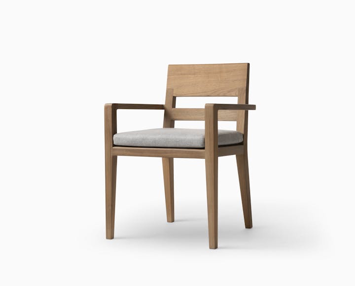 de sousa hughes link outdoor Banyan Dining Arm Chair