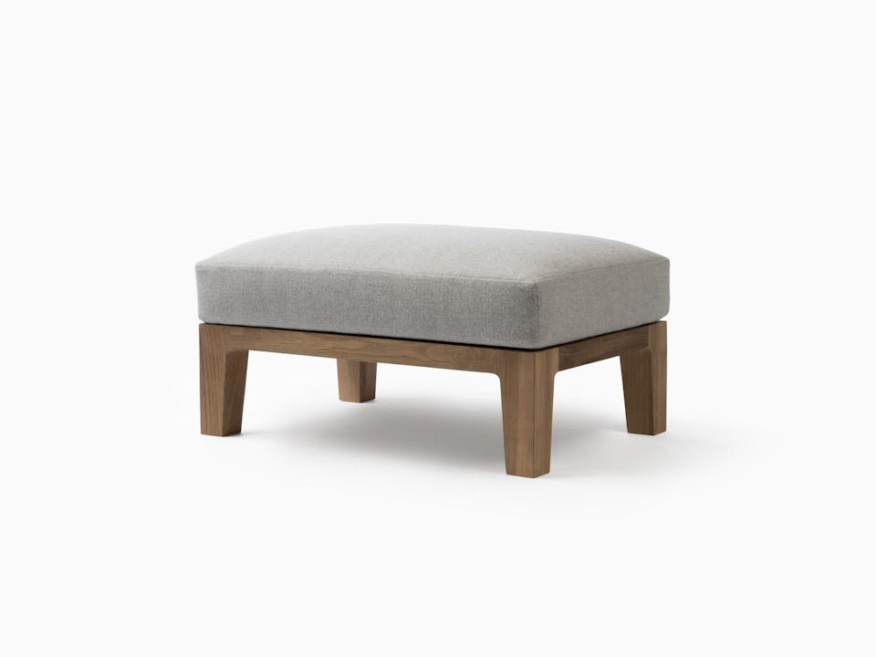 de sousa hughes link outdoor Banyan Ottoman 3
