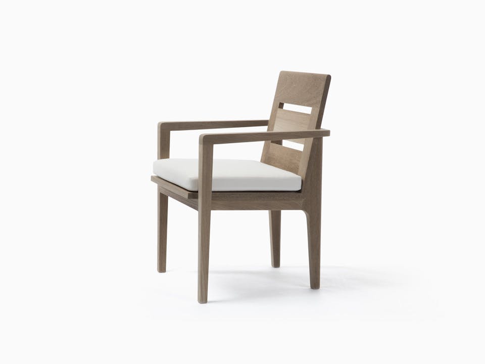 de sousa hughes link outdoor Bombay Dining Arm Chair