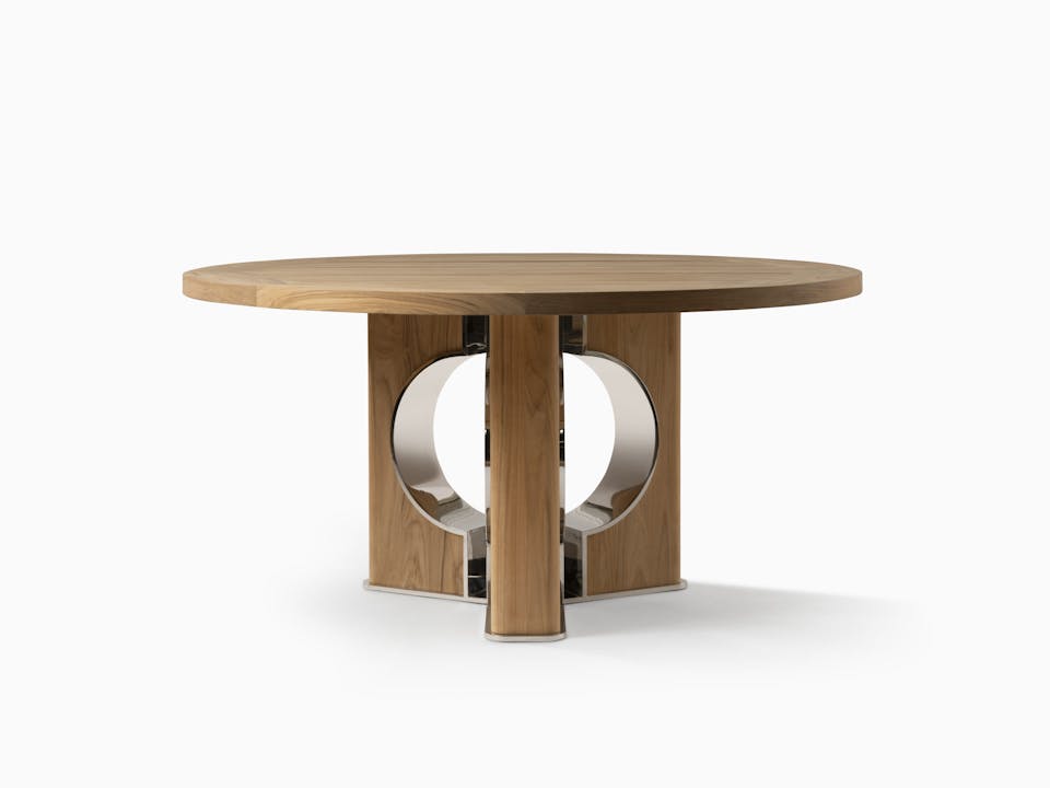 de sousa hughes link outdoor Eclipse Round Dining Table Size 1 2