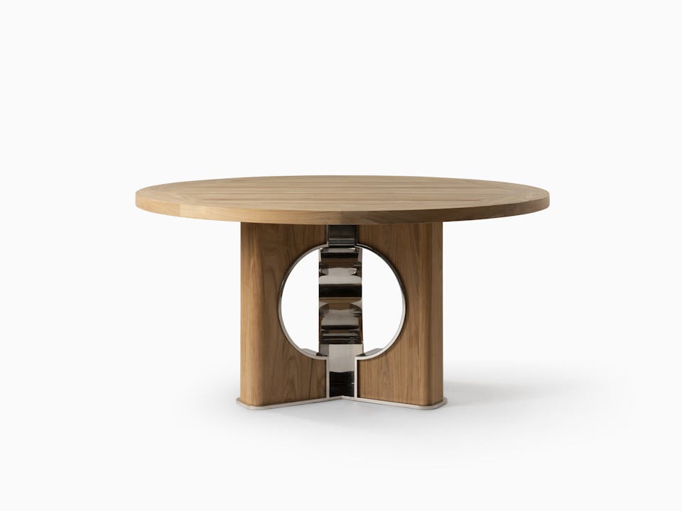 de sousa hughes link outdoor Eclipse Round Dining Table Size 1 3