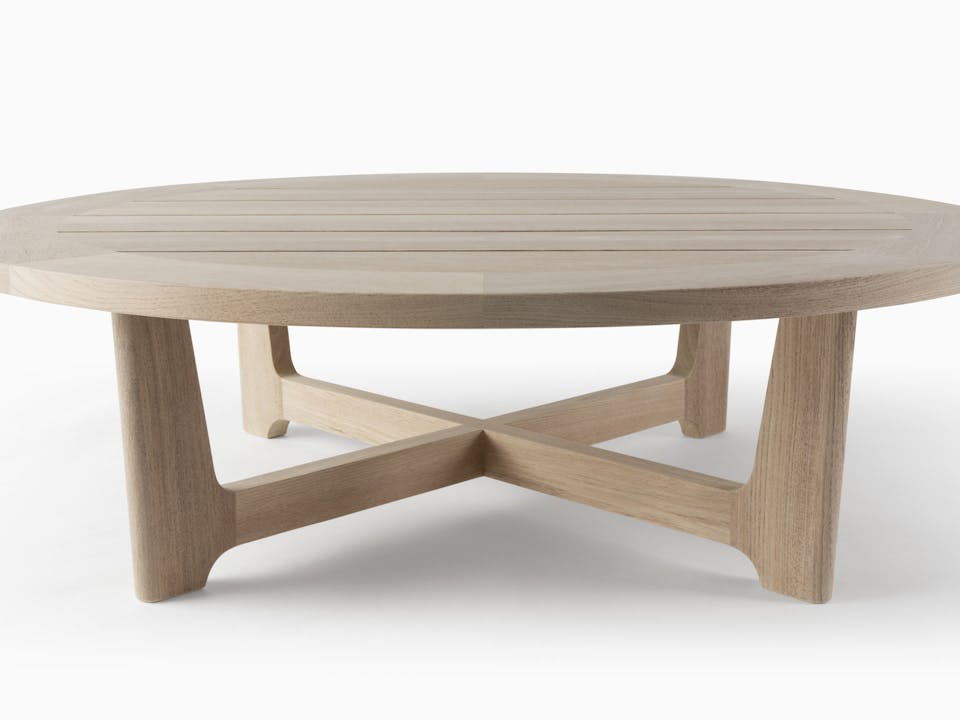 de sousa hughes link outdoor Bombay Round Cocktail Table 5