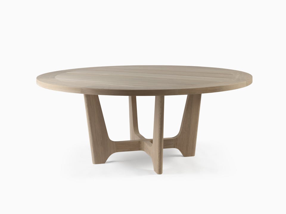 de sousa hughes link outdoor Bombay Round Dining Table Size 2 4