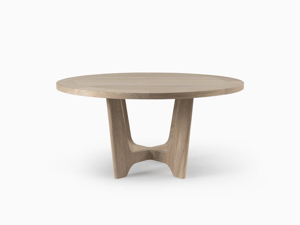 de sousa hughes link outdoor Bombay Round Dining Table Size 1 2