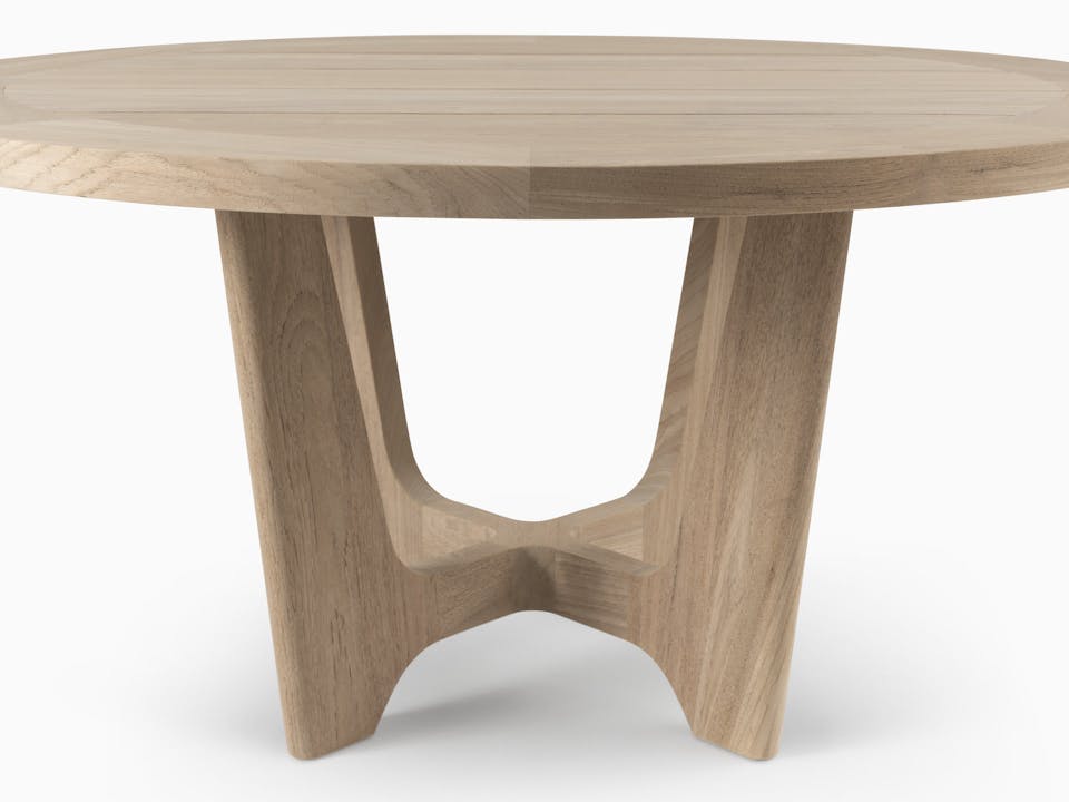 de sousa hughes link outdoor Bombay Round Dining Table Size 1 3