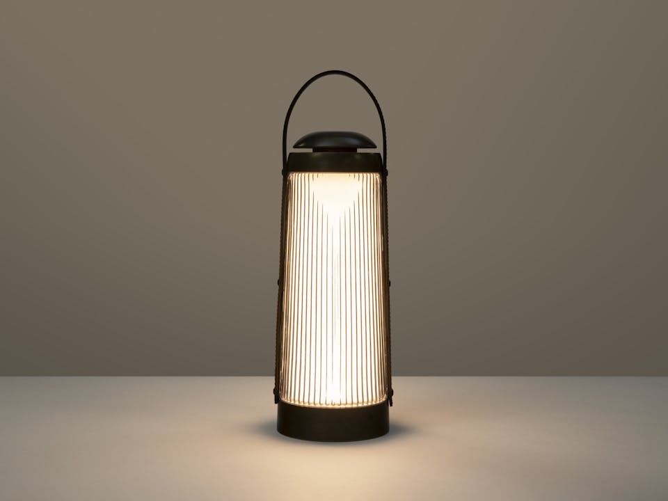 de sousa hughes Link Outdoor Crystal Lantern Dark Bronze 5