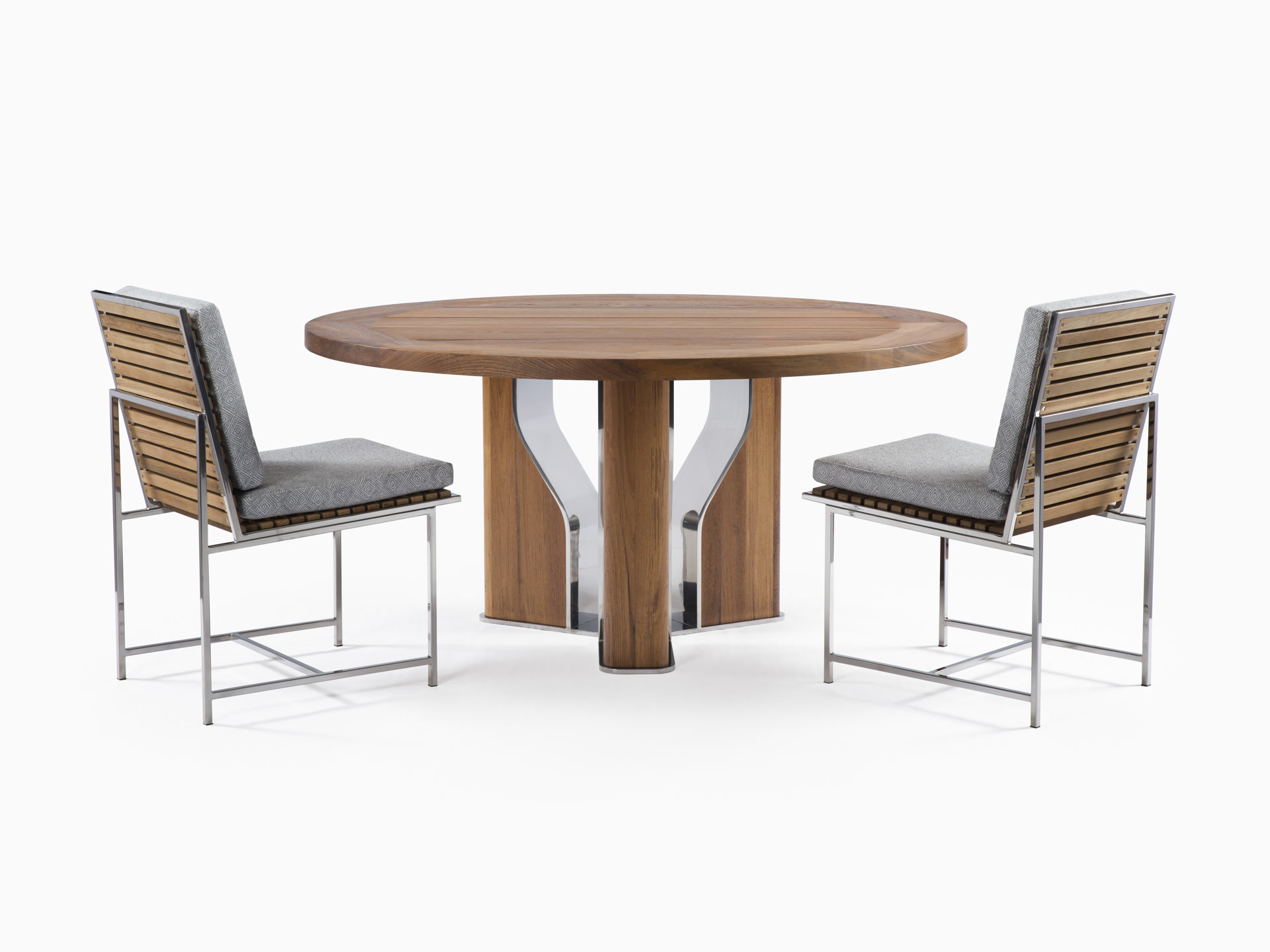 de sousa hughes link outdoor Daybreak Round Dining Table Size 1