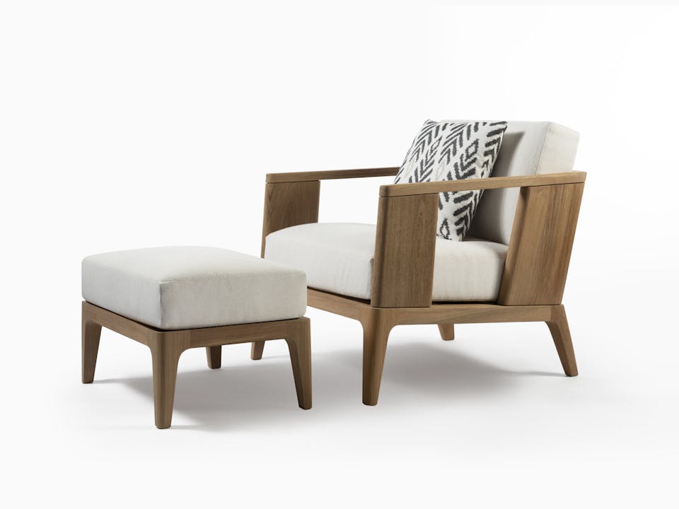 de sousa hughes link outdoor Malibu Ottoman 8