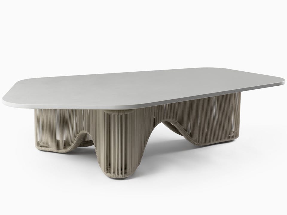 de sousa hughes link outdoor Monterey Cocktail Table Sand 1