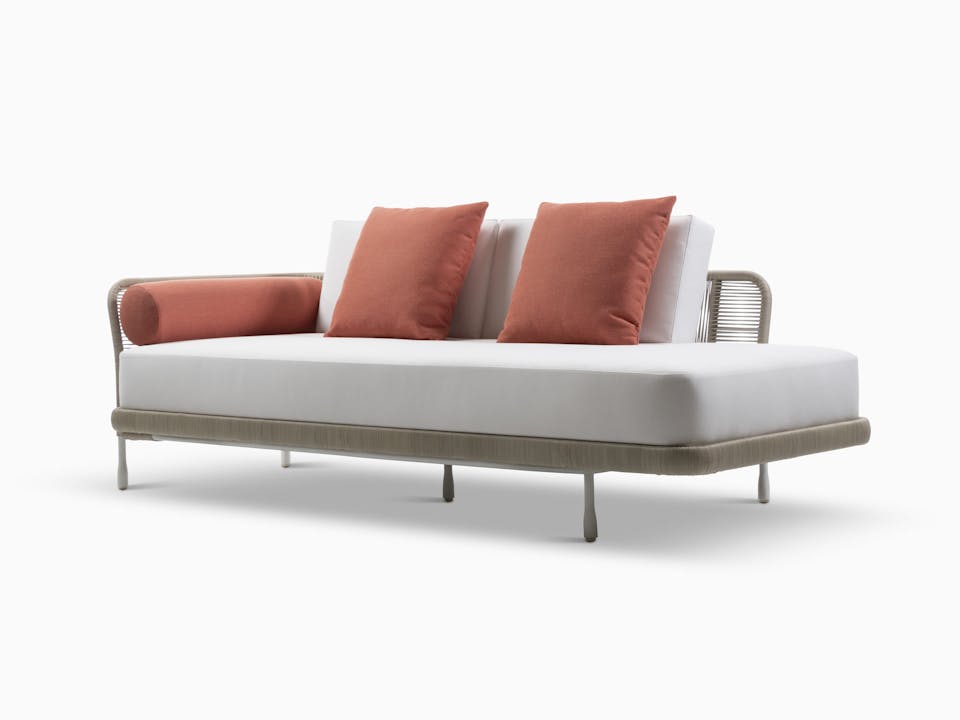 de sousa hughes link outdoor Monterey Daybed Left Arm Sand 3