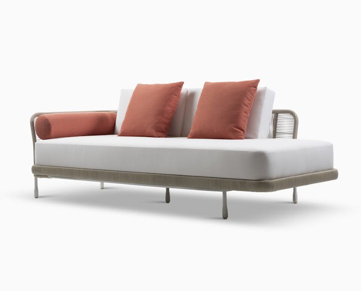 de sousa hughes link outdoor Monterey Daybed Left Arm Sand 3