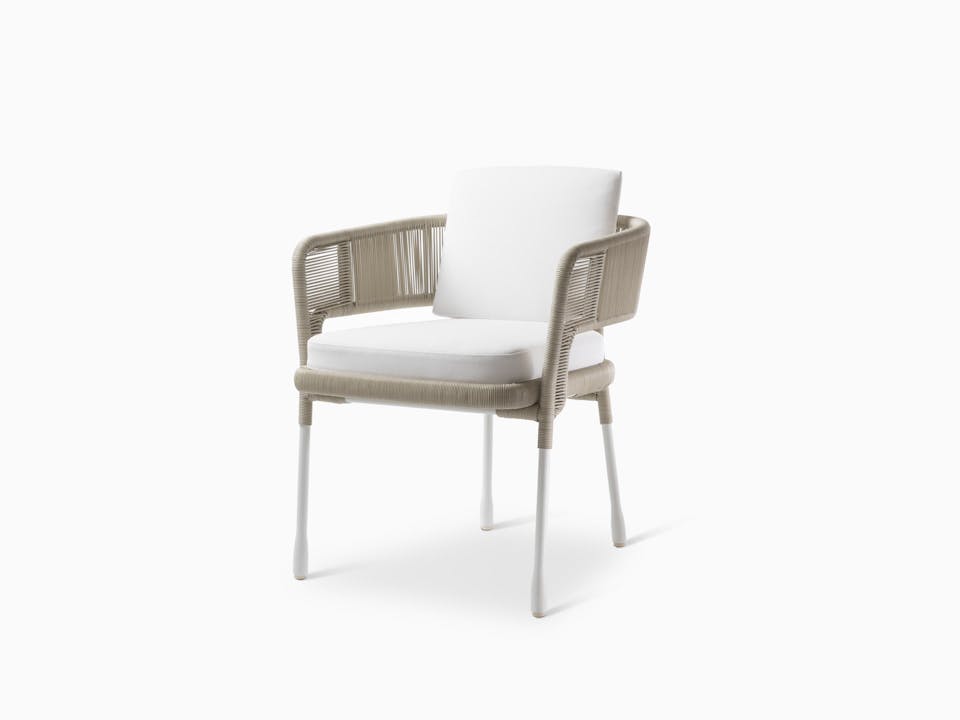 de sousa hughes link outdoor Monterey Dining Chair Sand 2